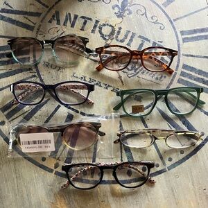 Stylish Eyeglasses Set in Various Colors